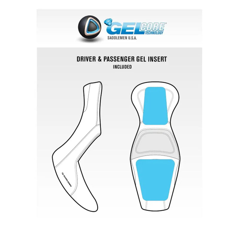 Saddlemen Klockwerks Pro Series Seat dla Indian