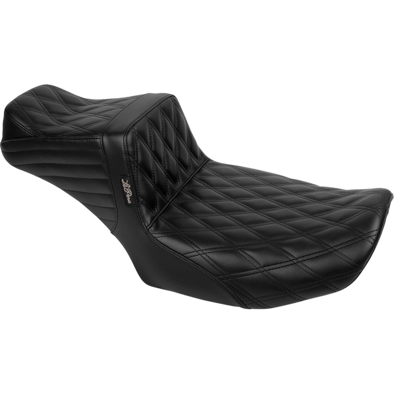 Le Pera Tailwhip 2-Up Daddy Long Legs Rozszerzone siedzenie do motocykla Harley