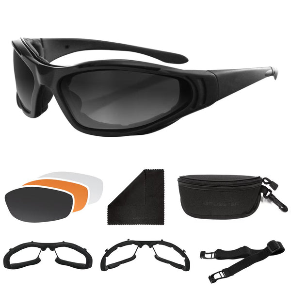 Bobster Konwertowalne okulary motocyklowe Raptor II