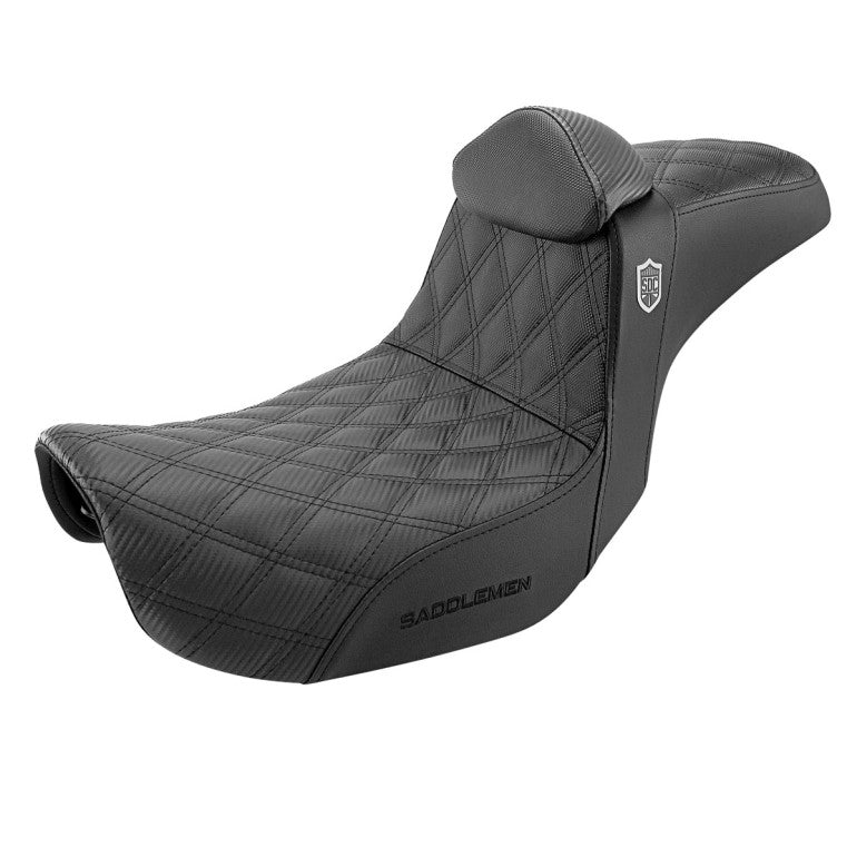 Saddlemen Siedzenie Pro SDC Performance Gripper Lattice Stitch do Harleya