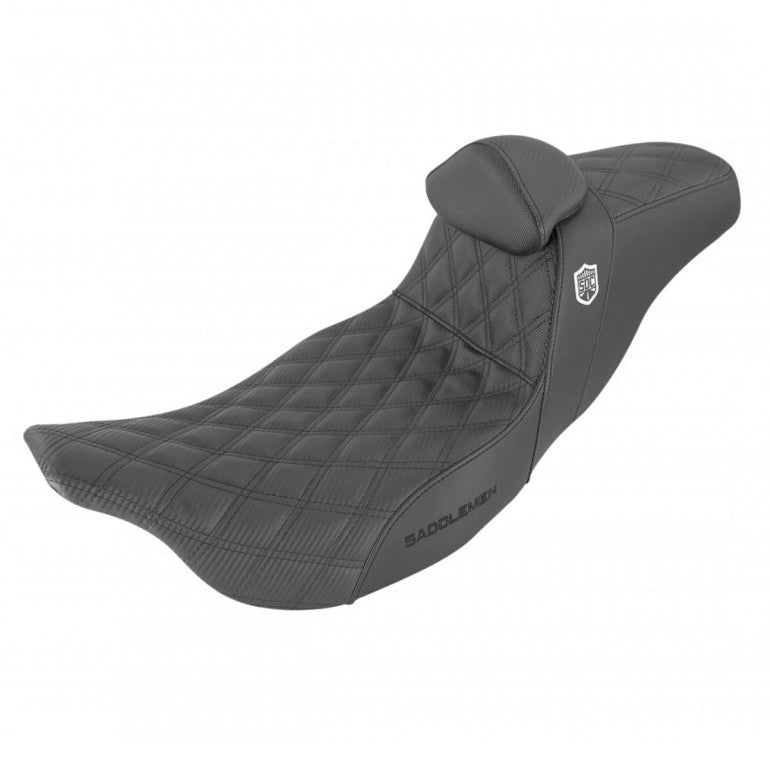 Saddlemen Siedzenie Pro SDC Performance Gripper Lattice Stitch do Harleya