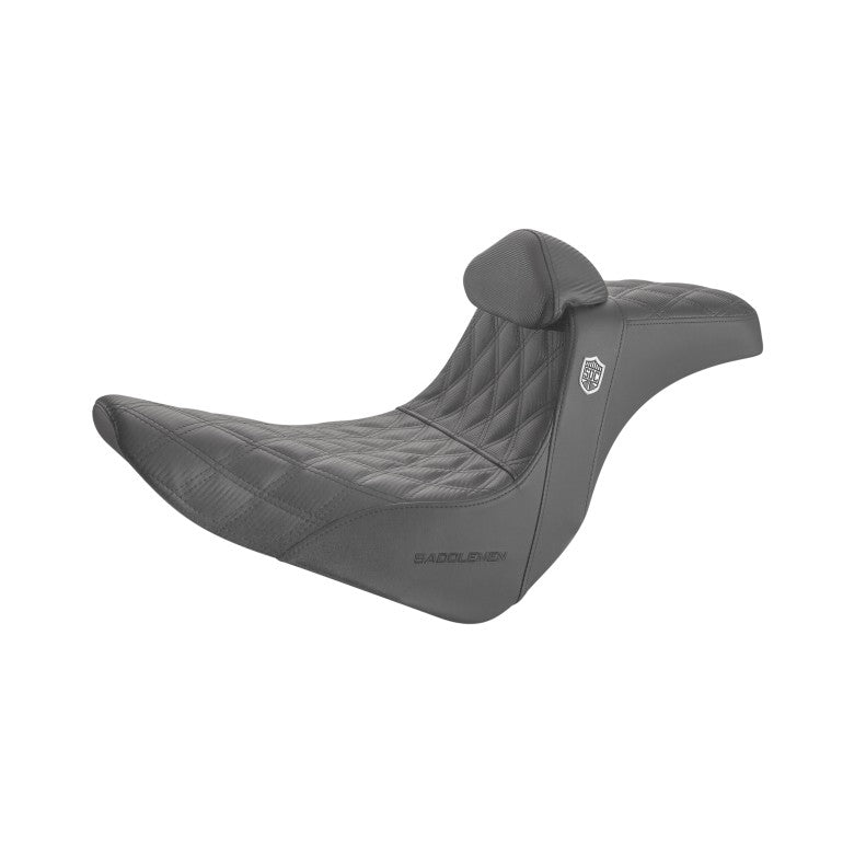 Saddlemen Siedzenie Pro SDC Performance Gripper Lattice Stitch do Harleya
