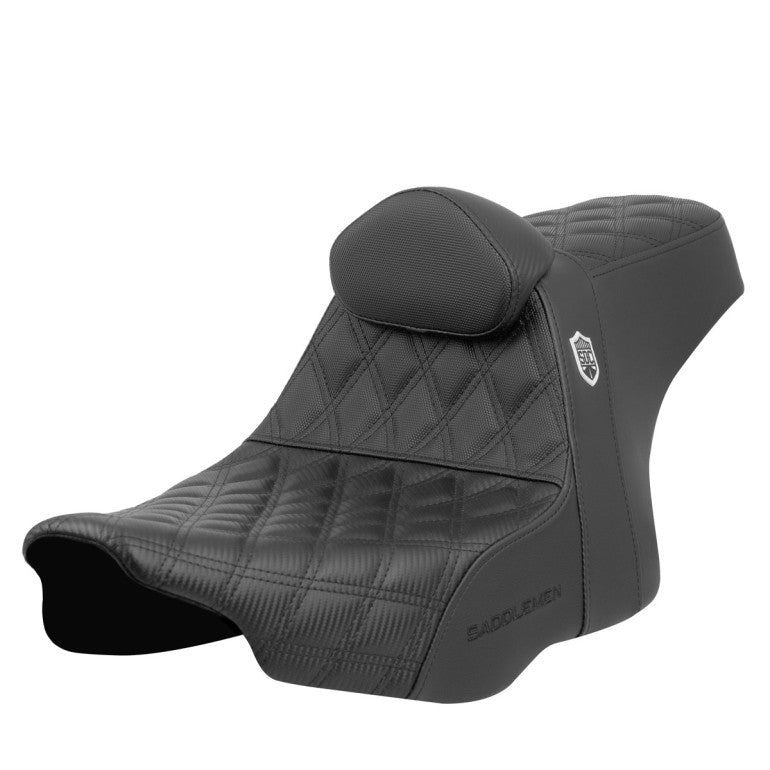 Saddlemen Siedzenie Pro SDC Performance Gripper Lattice Stitch do Harleya