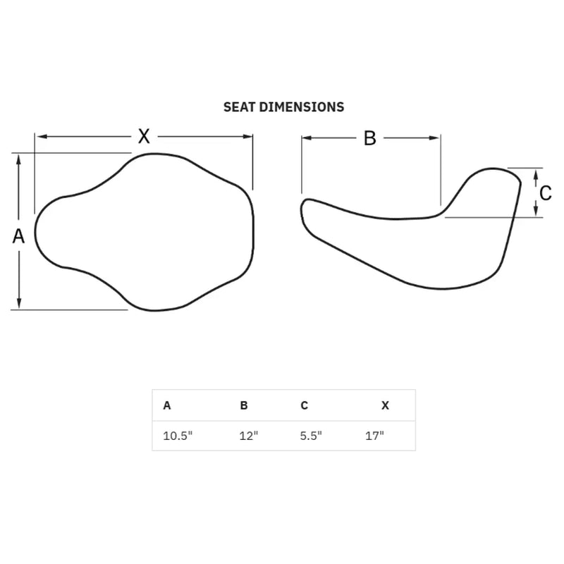 Saddlemen Knuckle Renegade Solo Seat dla Indian