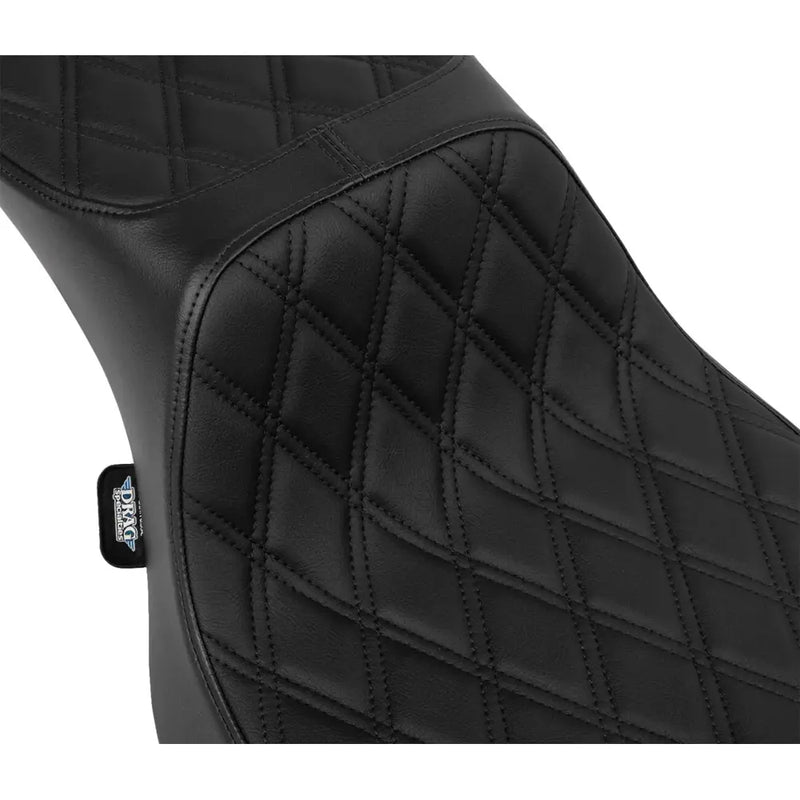 Drag Specialties Performance Predator 2-Up Extended Reach Seat dla Harley