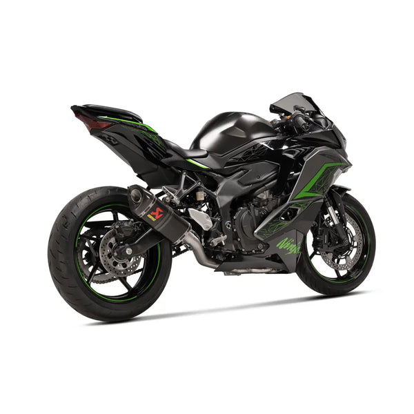 Akrapovic Racing Line Exhaust System for Kawasaki 23-25 Ninja ZX-4R/RR (4-into-1 header with full carbon muffler) (Race only) (S-K2R3-APC)  - Customhoj