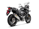 Akrapovic Racing Line Exhaust System for Suzuki 17-24 V-Strom 650 (2-into-1 header with titanium muffler / carbon end cap) (Race only) (S-S6R9-WT)  - Customhoj