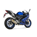 Akrapovic Racing Line Exhaust System for Yamaha 21-24 MT125 (1-into-1 header with titanium muffler / carbon end cap) (EC/ECE-approved) (S-Y125R8-HZT)  - Customhoj