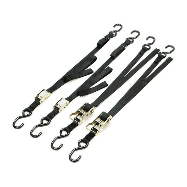 Ancra Tie-Down Quad Pack Black