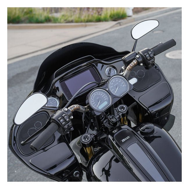 Arlen Ness Downdraft Motorcycle Mirror Set