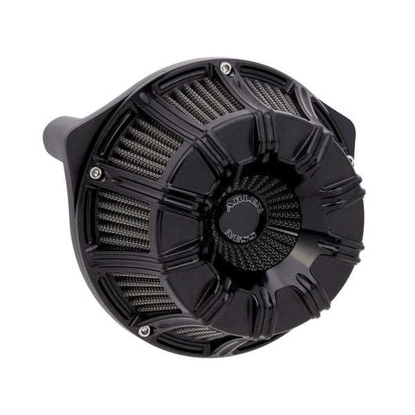 Arlen Ness Inverted Air Cleaner 10-Gauge for Harley 18-22 Softail; 17-22 Touring; 17-22 Trikes / Black