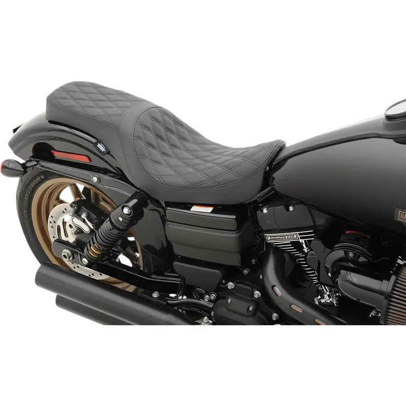 Drag Specialties Siodło Predator 2-Up do Harley 