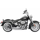 Bassani Fire Sweep Turn Out Exhaust System for Harley 86-17 Softail (excl. Breakout / CVO / Rocker) / Chrome  - Customhoj