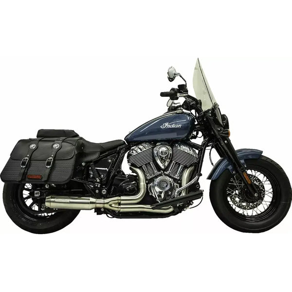 Bassani Ripper Super Bike Stainless 2-into-1 Exhaust System for Indian 22-24 Chief  - Customhoj
