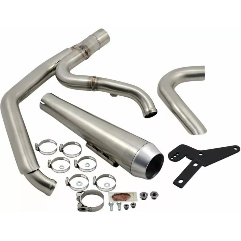 Bassani Road Rage III Stainless 2-into-1 Exhaust System for Harley  - Customhoj