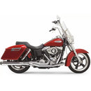 Bassani Road Rage Straight Can 2-into-1 Exhaust System for Harley 12-16 Dyna FLD / Chrome  - Customhoj