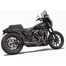 Bassani The Ripper Short 2-into-1 Catalytic Exhaust System for Harley  - Customhoj