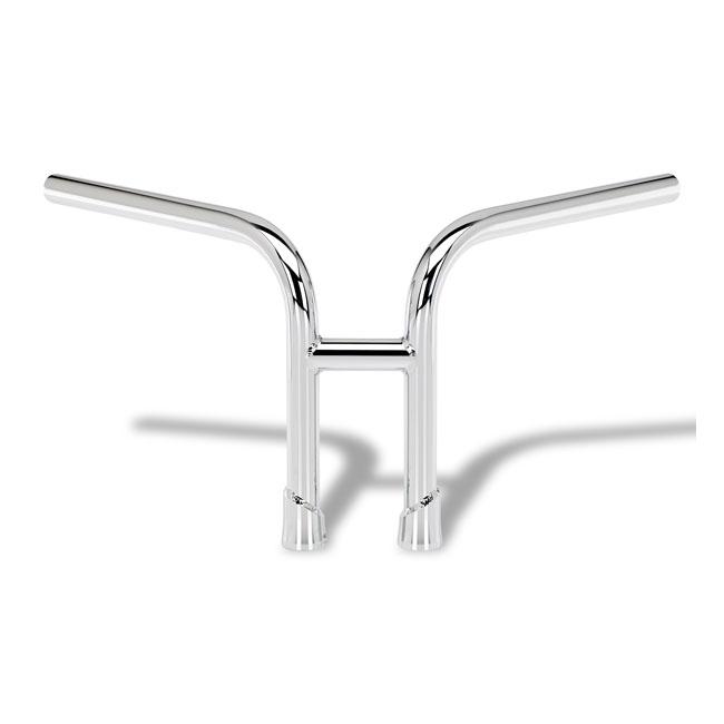 Biltwell 1" Re-Bar Rabbit Ears Motorcycle Handlebars Chrome / No dimples