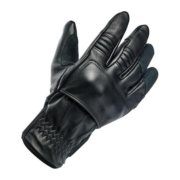 Biltwell Belden Motorcycle Gloves Black / XS