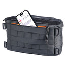 Biltwell EXFIL-7 2.0 Motorcycle Handlebar Bag Black  - Customhoj