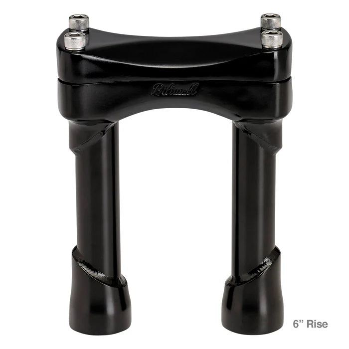 Biltwell Murdock Handlebar Risers Black / 6" (15.2cm)