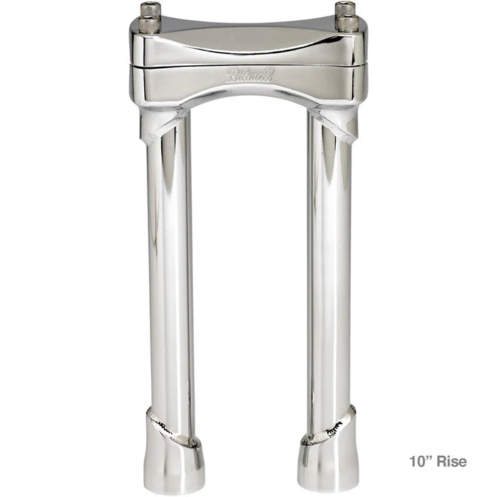 Biltwell Murdock Handlebar Risers Chrome / 10" (25.4cm)