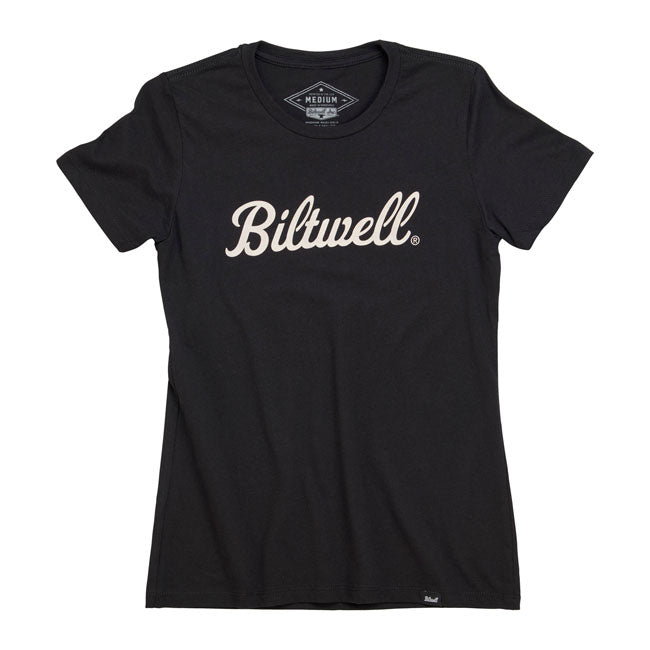 Biltwell Script T-Shirt Ladies S