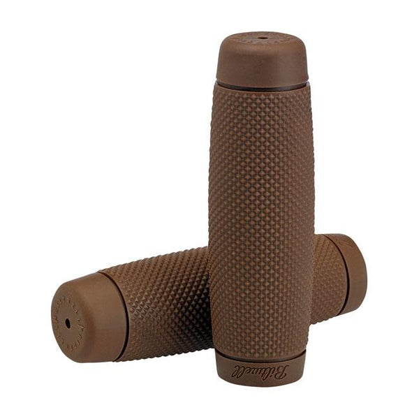 Biltwell TPV Recoil Motorcycle Grips 7/8" (22mm) Chocolate