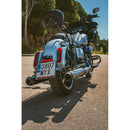 Black Duck Bombardier EC Euro Approved Slip-On Mufflers for Harley  - Customhoj