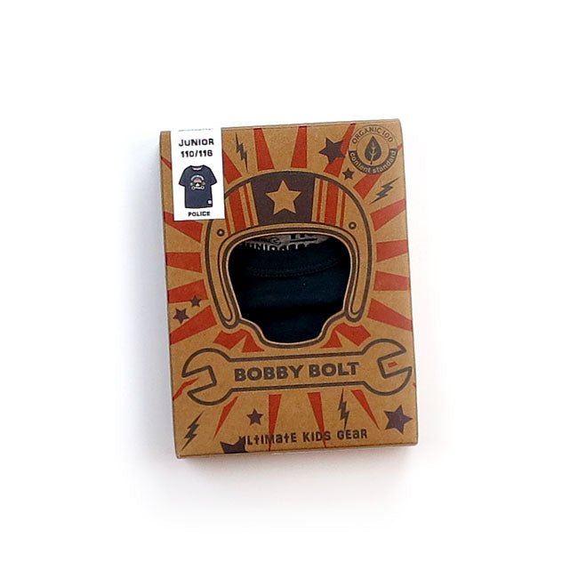 Bobby Bolt Police T-Shirt Navy