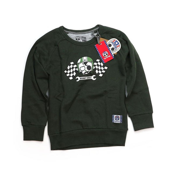 Bobby Bolt Sir Bobby Sweater Green