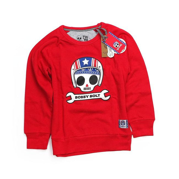 Bobby Bolt USA Sweater Red