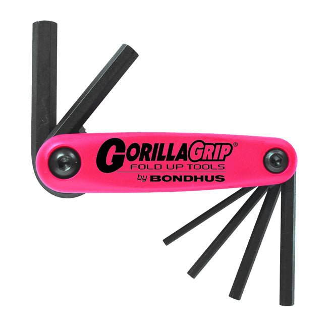 Bondhus Gorilla Grip Folding Allen Wrench Metric Sizes