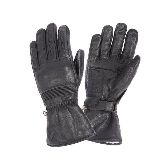 By City Lyon Motorcycle Gloves Black / S  - Customhoj