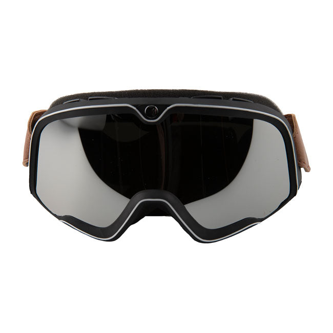By City Roadster Motorcycle Goggles Gray  - Customhoj