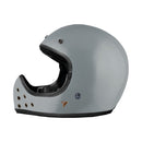 By City The Rock Retro Motocross Motorcycle Helmet  - Customhoj