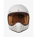 By City The Rock Retro Motocross Motorcycle Helmet  - Customhoj