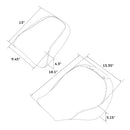 C.C Rider 2-Up Deep Bucket Seat for Harley  - Customhoj