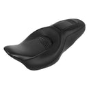C.C Rider 2-Up Touring Seat for Harley 08-25 Touring (exkl. 23-25 CVO; 24-25 Road Glide / Street Glide) / Pleated  - Customhoj