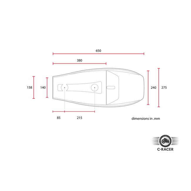 C-Racer Flat Racer SCR4 Seat