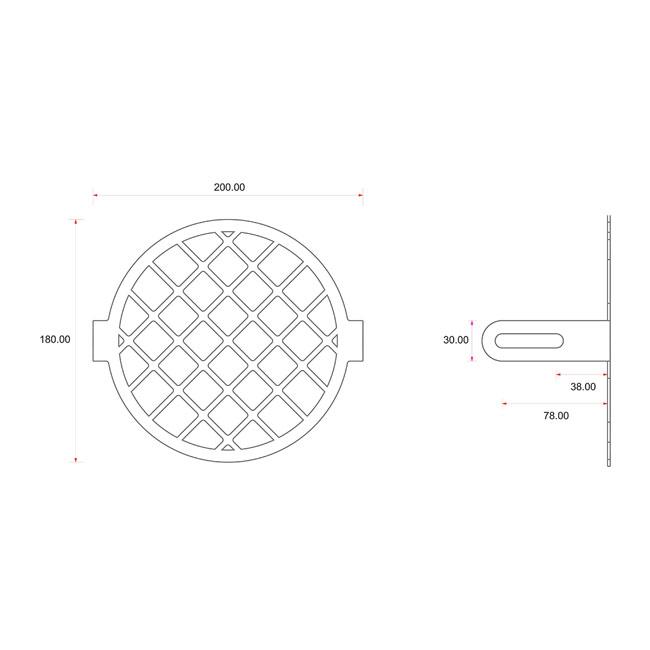 C-Racer Headlight Grill No1