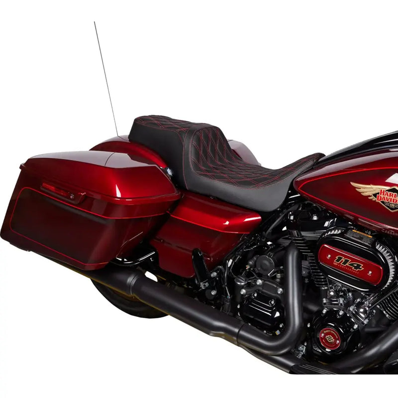 Drag Specialties Siodło Performance Predator 1-Up do Harley 