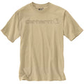Carhartt Core Logo T-Shirt Beach Heather / S  - Customhoj