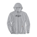 Carhartt Logo Graphic Hoodie Asphalt / S