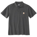 Carhartt Midweight Pocket Polo Carbon Heather / S  - Customhoj