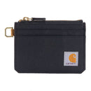 Carhartt Zippered Card Keeper Wallet Black  - Customhoj