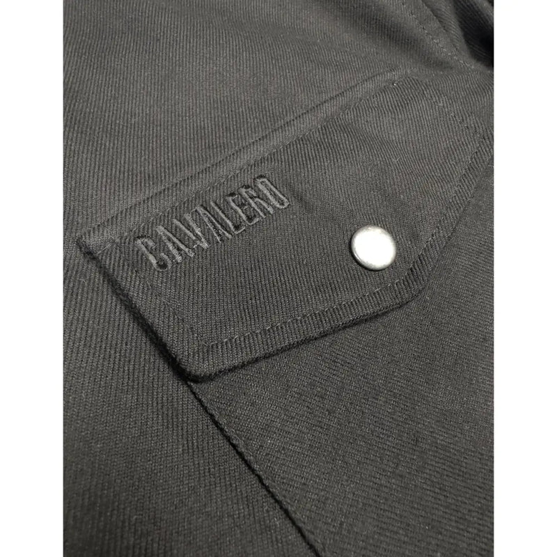 Cavalero Blackout Kevlar Motorcycle Riding Shirt  - Customhoj