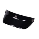 Cavalero Motorcycle Moto Peak for Open Helmets Gloss Black  - Customhoj