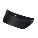 Cavalero Motorcycle Moto Peak for Open Helmets Matte Black  - Customhoj