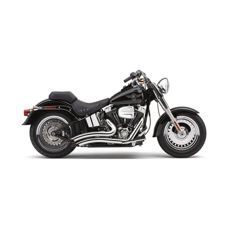 Cobra Speedster Short Swept Exhaust for Harley 12-17 Softail (excl. FXSB Breakout) / Chrome  - Customhoj